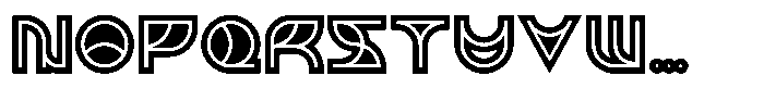 Milwaukee Groove - Book Font UPPERCASE