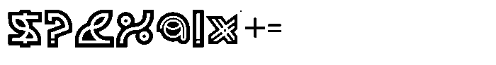Milwaukee Groove - Medium Font OTHER CHARS