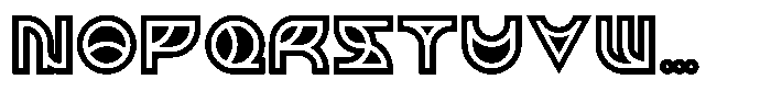 Milwaukee Groove - Medium Font UPPERCASE