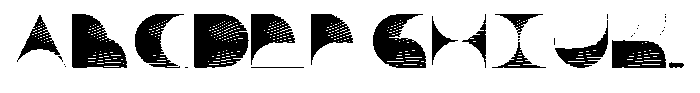 Milwaukee Jazz - Breeze Font UPPERCASE