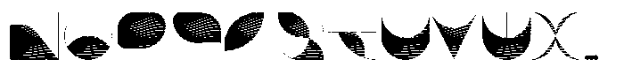 Milwaukee Jazz - Breeze Font LOWERCASE