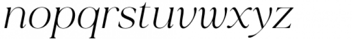 Milyuna Italic Font LOWERCASE