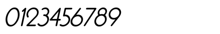 Mimeograph Lettering JNL Oblique Font OTHER CHARS
