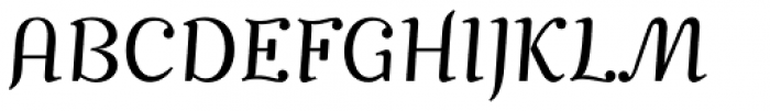 Mimix Light Font UPPERCASE