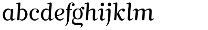 Mimix Light Font LOWERCASE