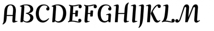Mimix TRIAL Regular Font UPPERCASE