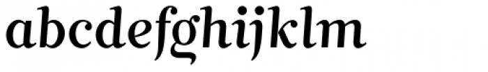 Mimix TRIAL Regular Font LOWERCASE