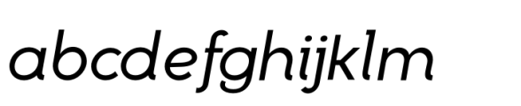 Mimolette Regular Italic Font LOWERCASE