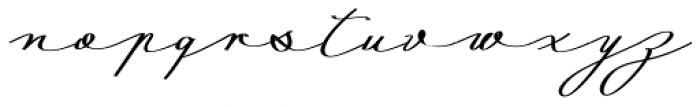 Mina Calligraphic Bold Font LOWERCASE