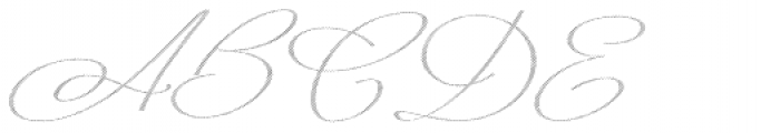 Mina Calligraphic Shadow Font UPPERCASE