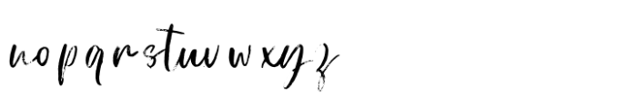Mina Jackstone Font LOWERCASE