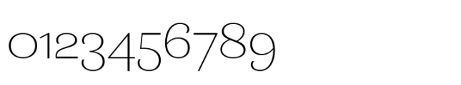 Minaya Ultra Light Font OTHER CHARS