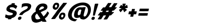 Mind Tours Italic Font OTHER CHARS