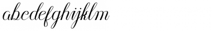 Minda Script Regular Font LOWERCASE