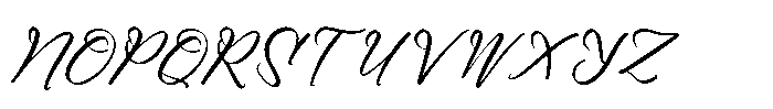 Mindful Angelic Regular Font UPPERCASE