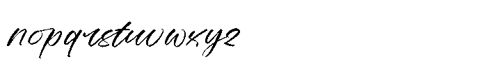 Mindful Angelic Regular Font LOWERCASE