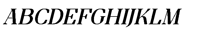 Mindken Italic Font UPPERCASE