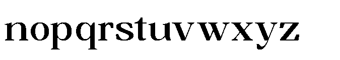 Mindken Regular Font LOWERCASE