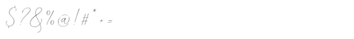 Mindline Script Regular Font OTHER CHARS