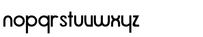 Mindspeak Sans Regular Font LOWERCASE
