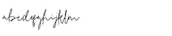 Minebos Signature FONT