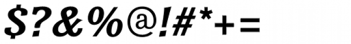 Minernil Bold Italic Font OTHER CHARS
