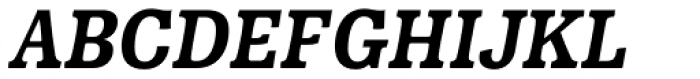 Minernil Bold Italic Font UPPERCASE