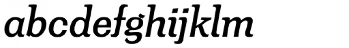 Minernil Medium Italic Font LOWERCASE