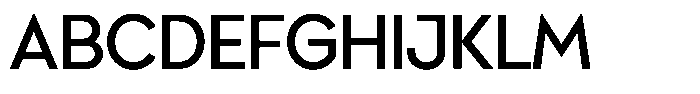 Minga Regular Font UPPERCASE