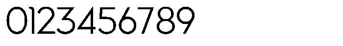 Minga Thin Font OTHER CHARS