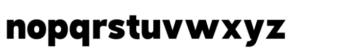 Minggo Extrabold Font LOWERCASE