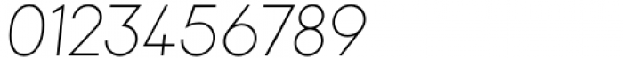 Minigap Thin Italic Font OTHER CHARS