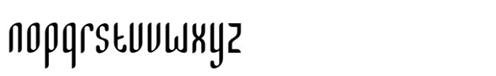 Minimal Nahidha Regular Font LOWERCASE