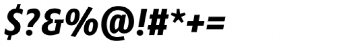 Minimala Bold Italic TF Font OTHER CHARS