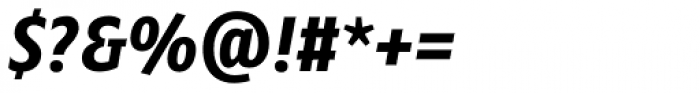 Minimala Bold Italic Font OTHER CHARS