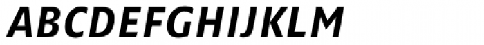 Minimala Medium Italic Caps Font LOWERCASE