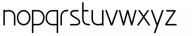 Minimalista Font LOWERCASE