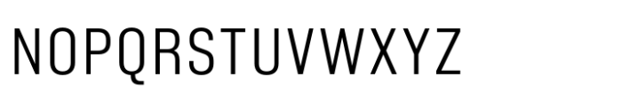 Minimalized Book Font UPPERCASE