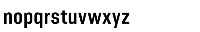 Minimalized SmBold Font LOWERCASE