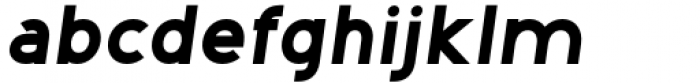 Minimaly Bold Italic Font LOWERCASE