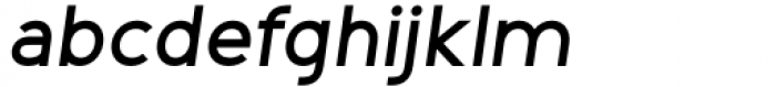 Minimaly Italic Font LOWERCASE
