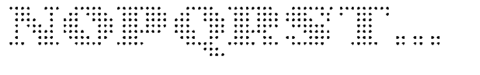 Minimaru Avec Font UPPERCASE