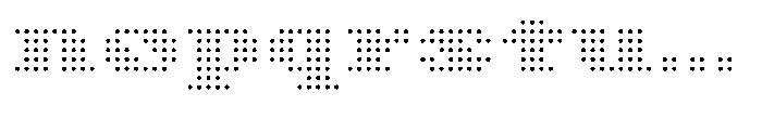 Minimaru Avec Font LOWERCASE