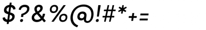 Minimo Medium Oblique Font OTHER CHARS