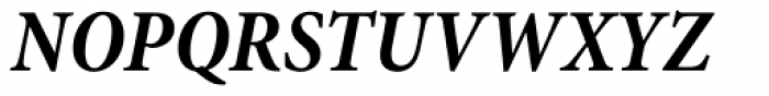 Minion Pro Cond Bold Italic Font UPPERCASE
