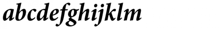 Minion Pro Cond Bold Italic Font LOWERCASE
