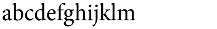 Minion Pro Cond Regular Font LOWERCASE