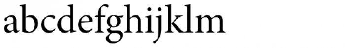 Minion Pro SubHead Regular Font LOWERCASE