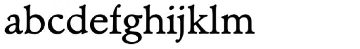 Minister EF Book Font LOWERCASE