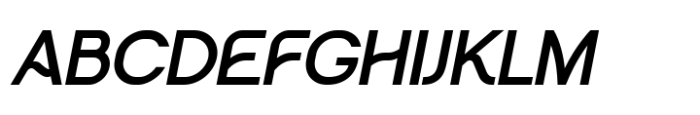 Minks Urban Bold Italic Font UPPERCASE